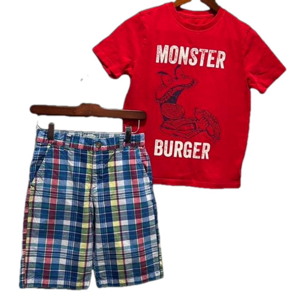GAP kids & The children’s place BOYS Set size 10 GUC red and blue